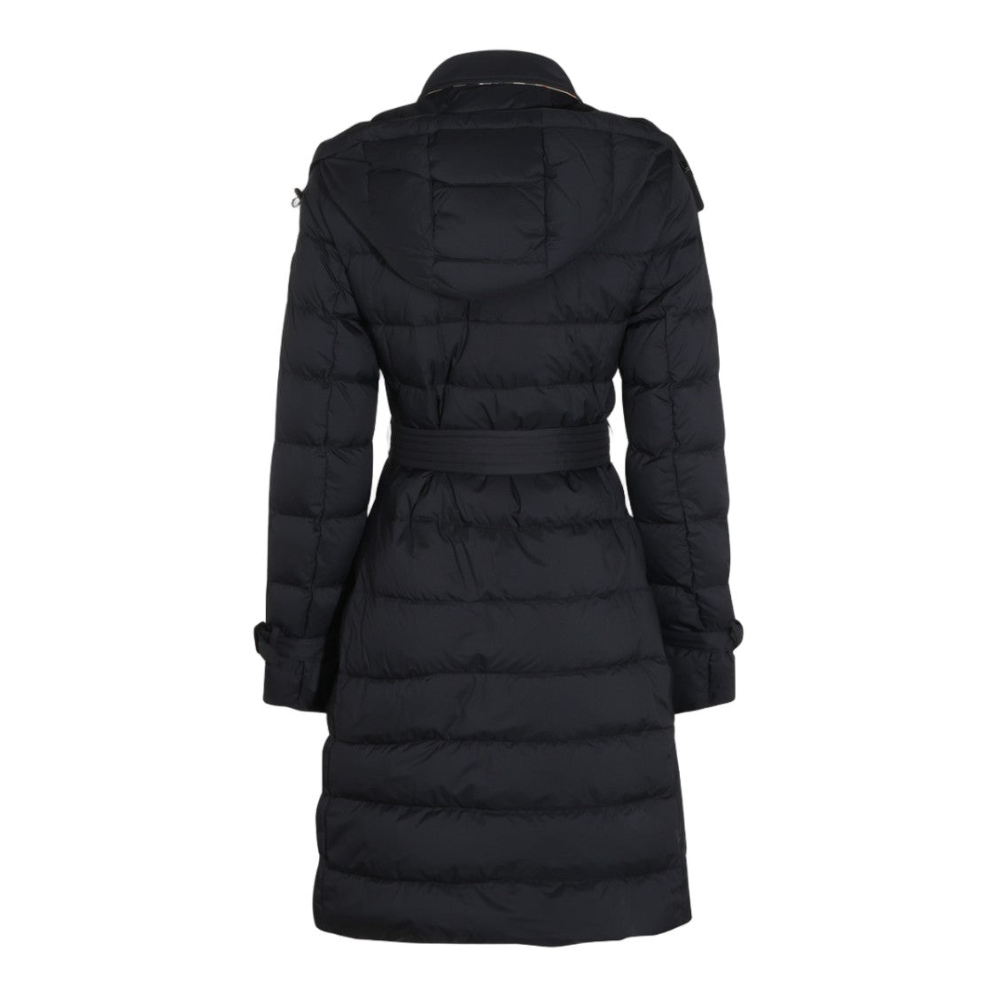 Burberry Quilted Tailored Double-Breasted Long Down Coat