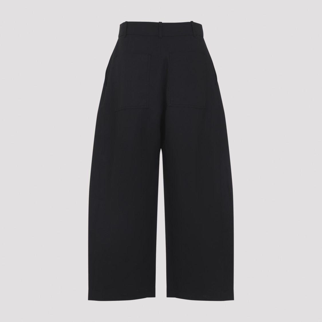 Studio Nicholson Cropped Wide-Leg Trousers With High Waist