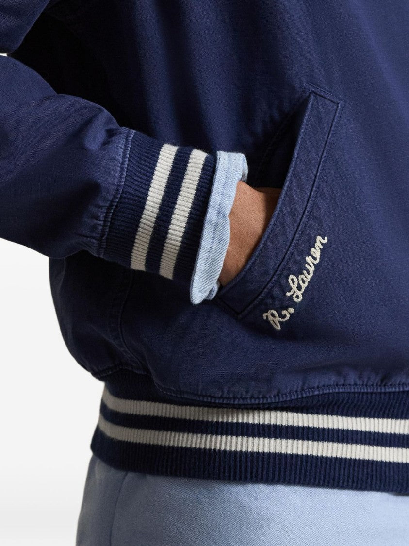 Polo Ralph Lauren Navy Blue Double-Zip Jacket