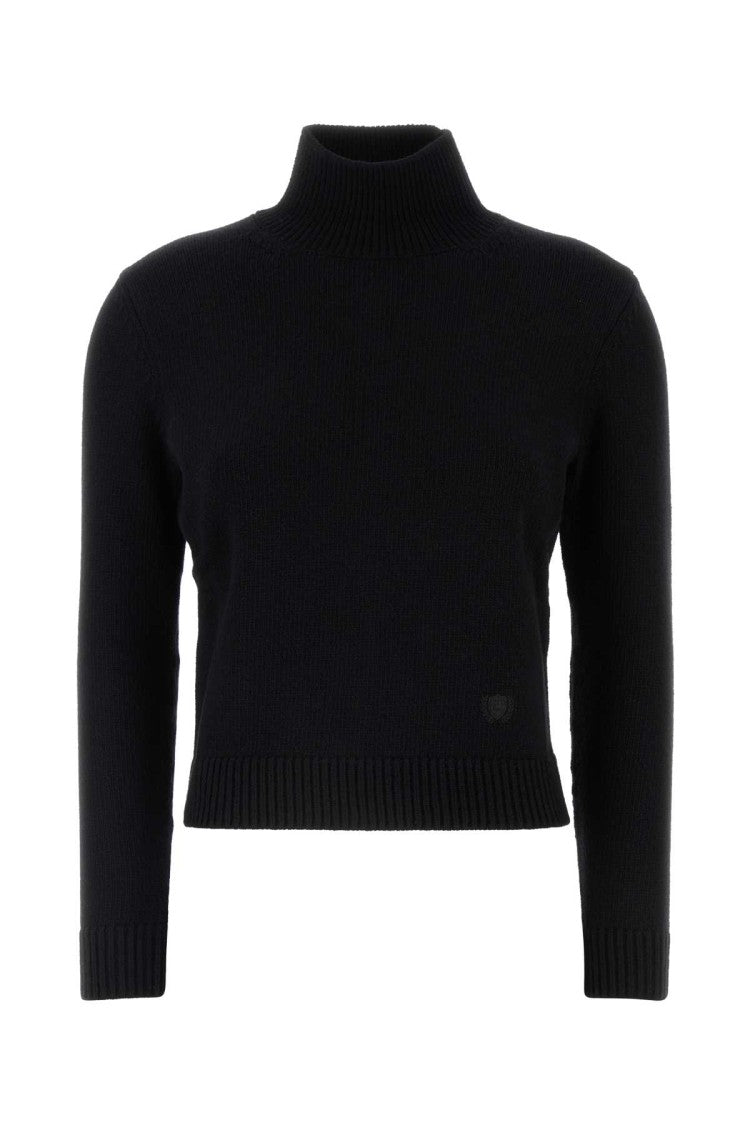Balenciaga Black Wool Blend Sweater