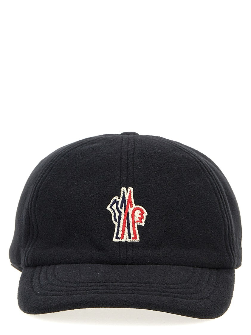 Moncler Grenoble Logo Patch Cap