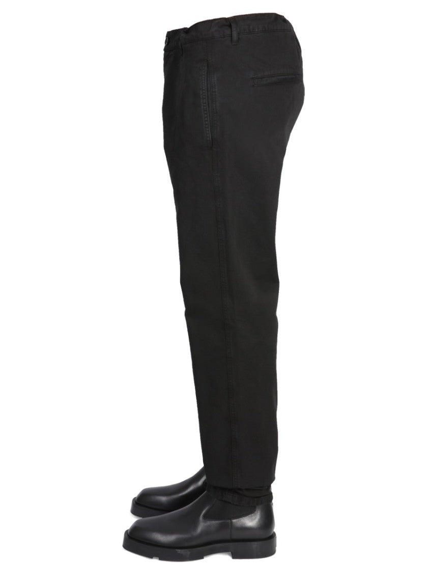 Aspesi Straight-Leg Chinos With Zipper