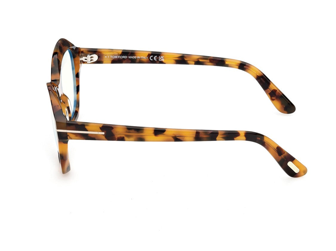 Tom Ford Ft6193-B Oversized Tortoiseshell Metallic Square Sunglasses