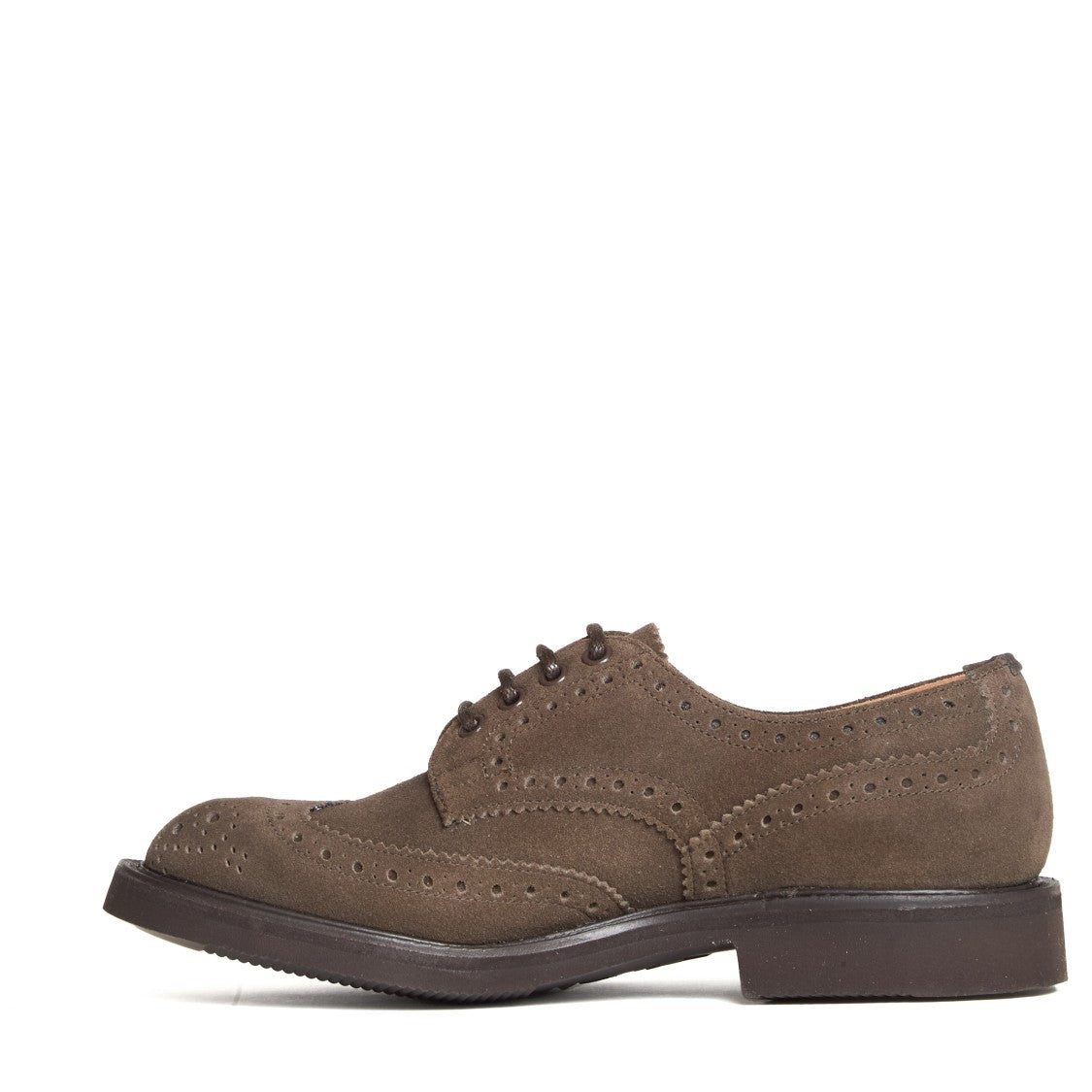 Tricker's Mens Flint Repello Suede Derby Brogues