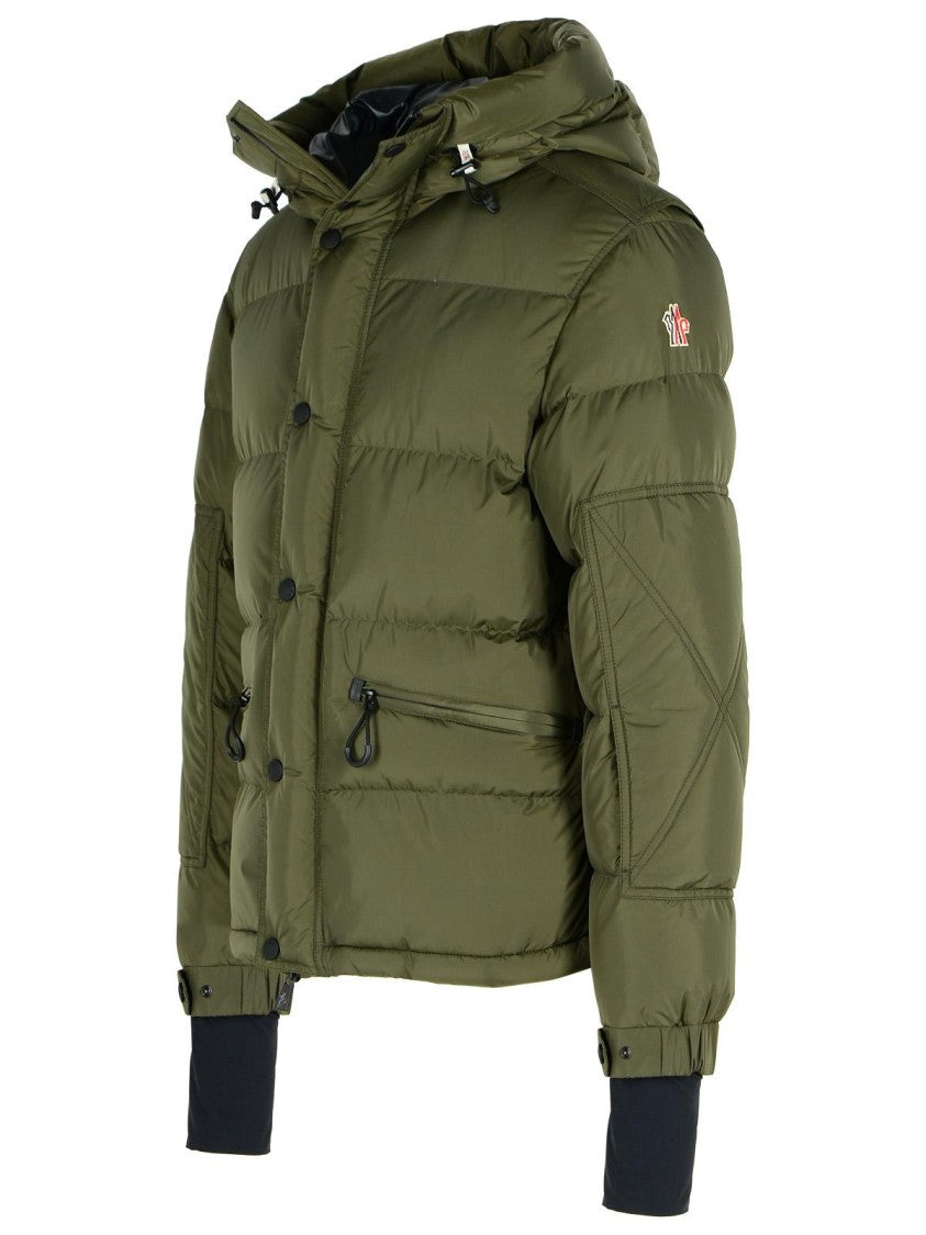 Moncler Grenoble Kasanka' Ski Jacket In Green Polyamide