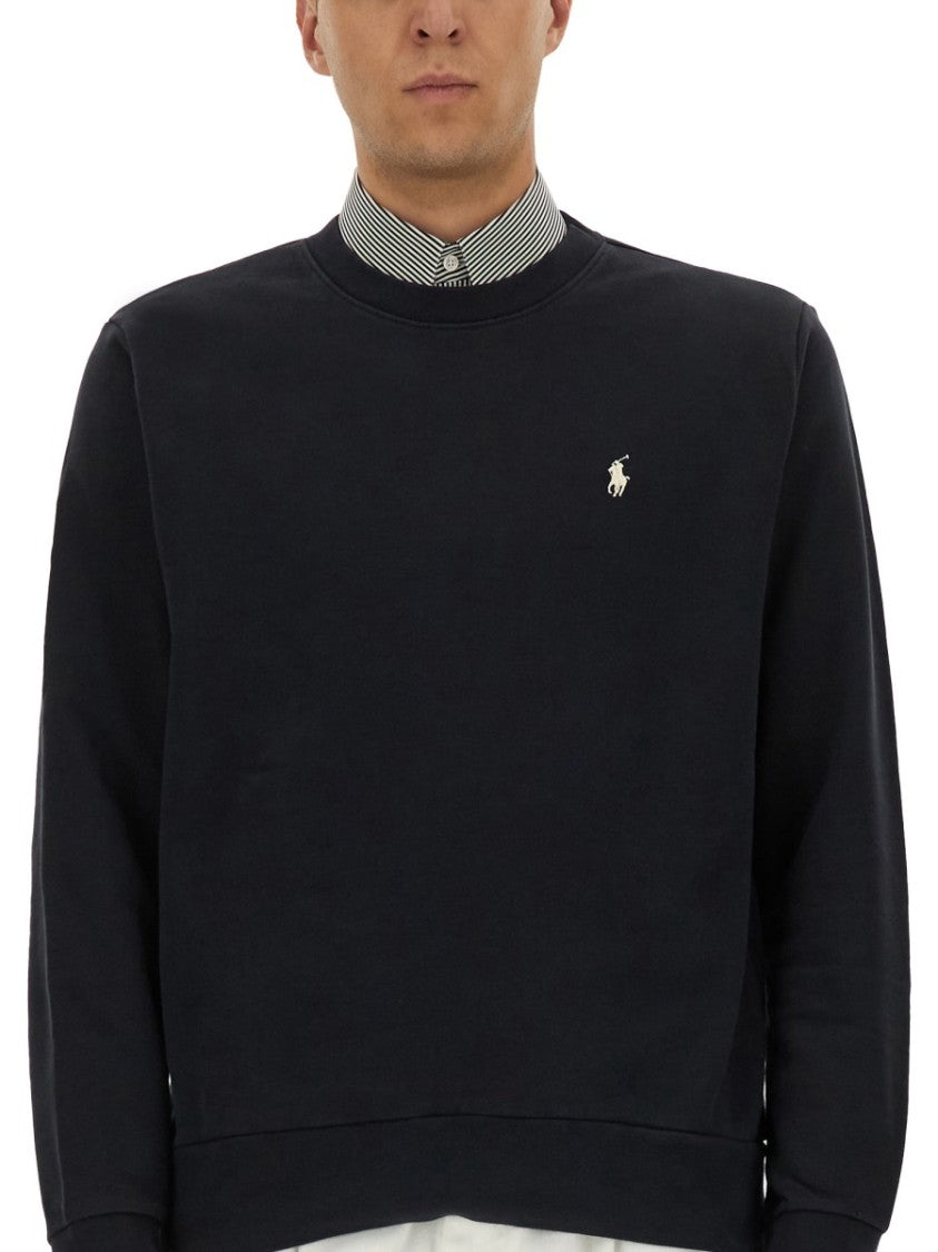 Polo Ralph Lauren Crewneck Sweatshirt In Cotton Jersey