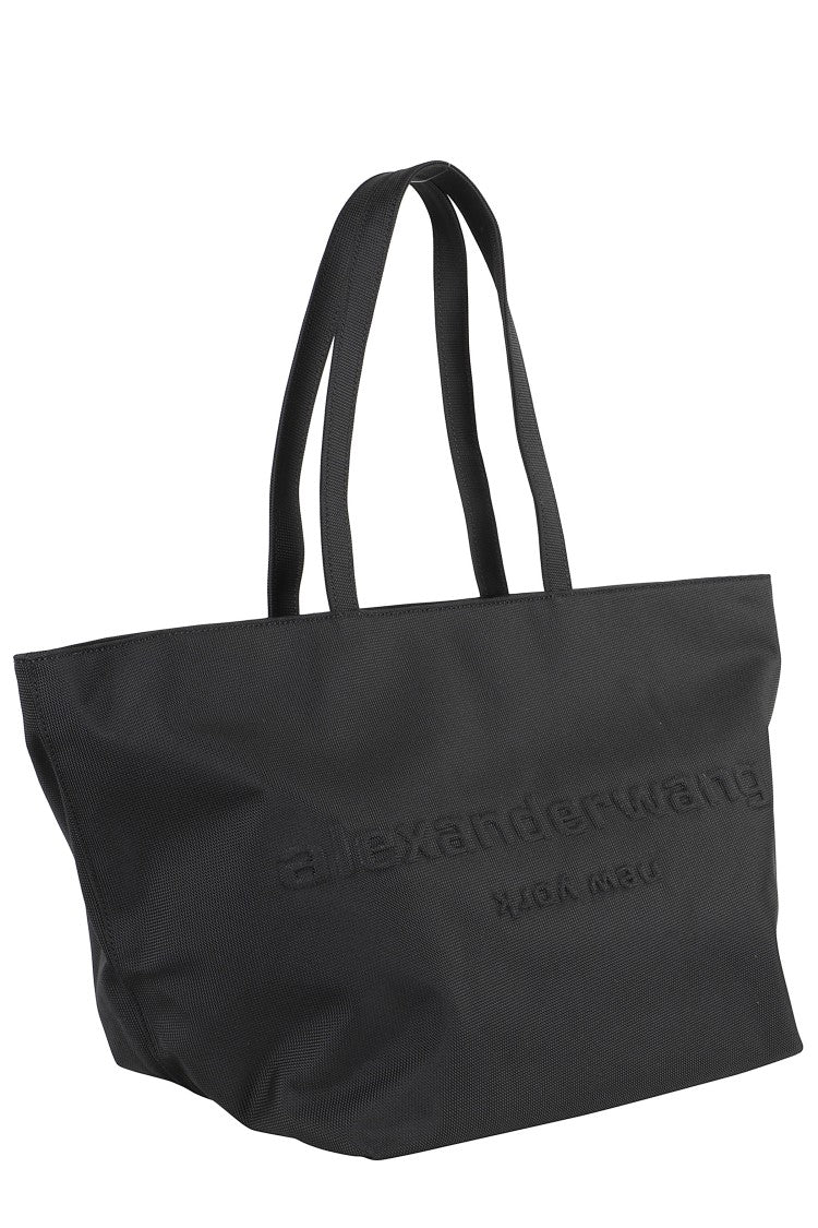 Alexander Wang Grey Punch Tote Bag