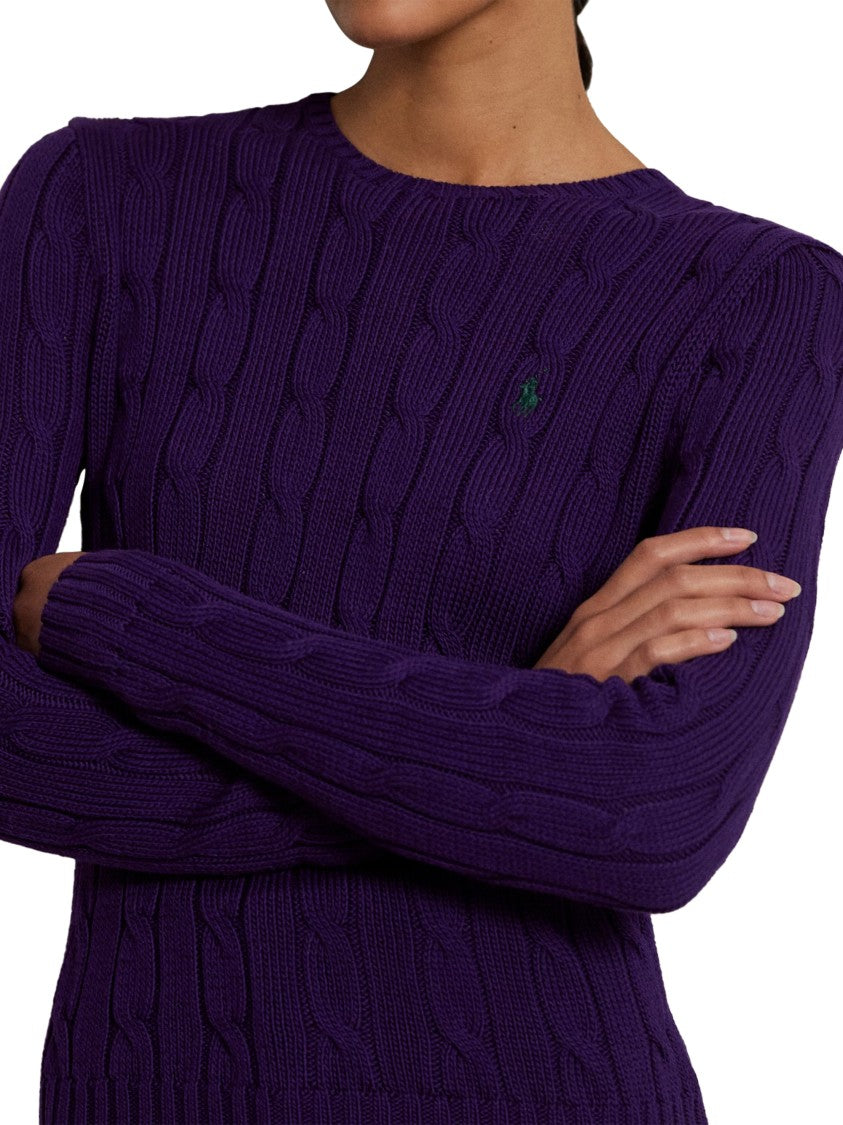 Polo Ralph Lauren Cashmere Pullover Sweater With Ribbed Details