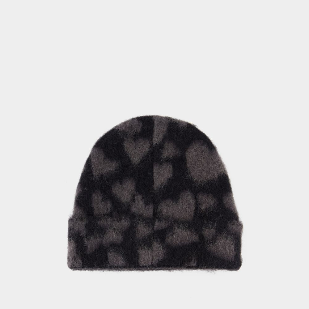 Anine Bing Elia Beanie - Wool - Black