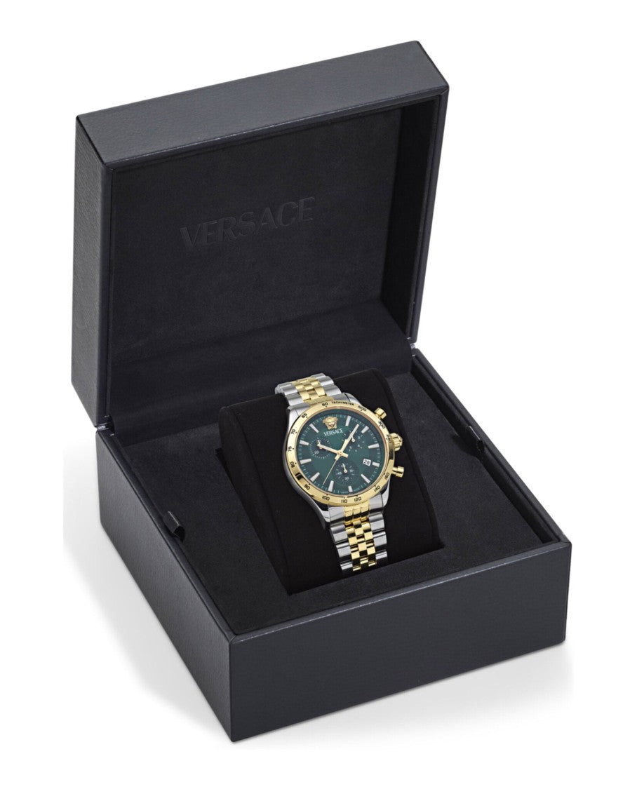 Versace Hellenyium Chrono Petite Bracelet Watch