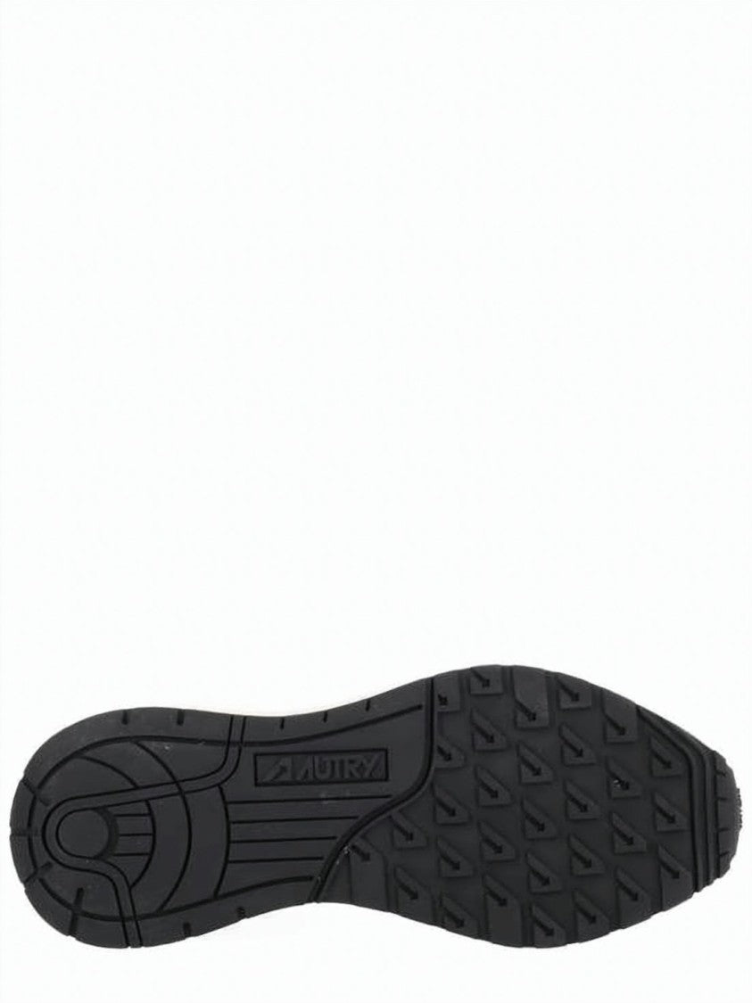 Autry Retro Green Sneakers With Suede