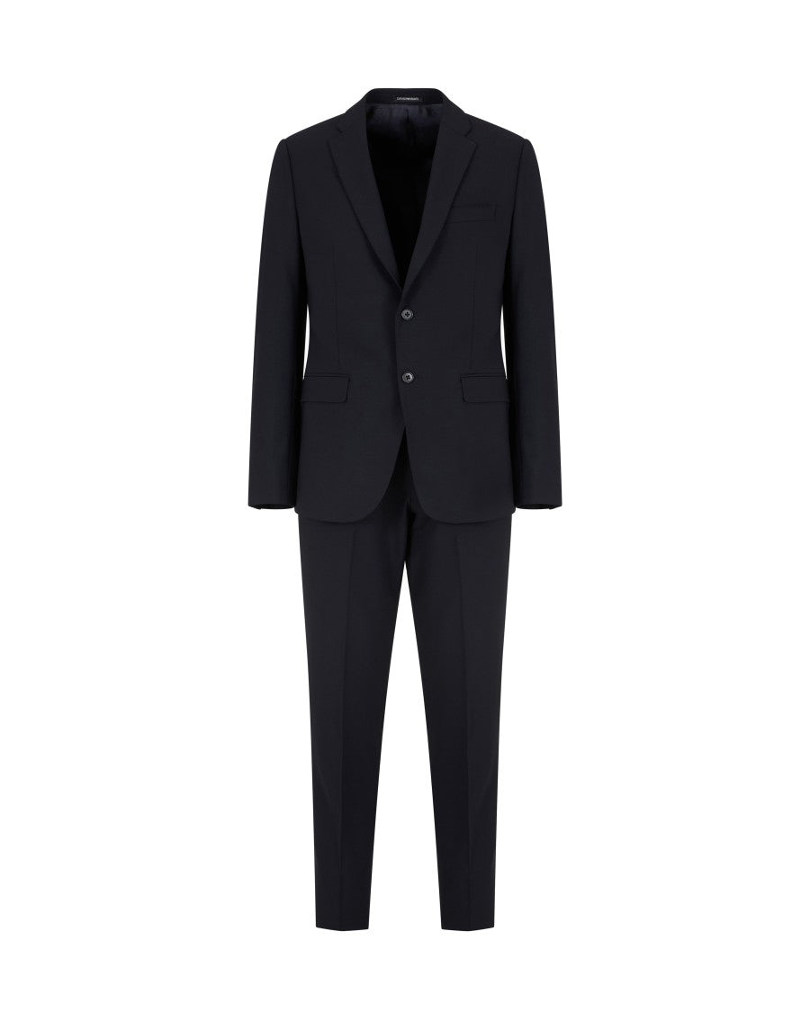 Emporio Armani Classic Two-Piece Suit With Notch Lapels