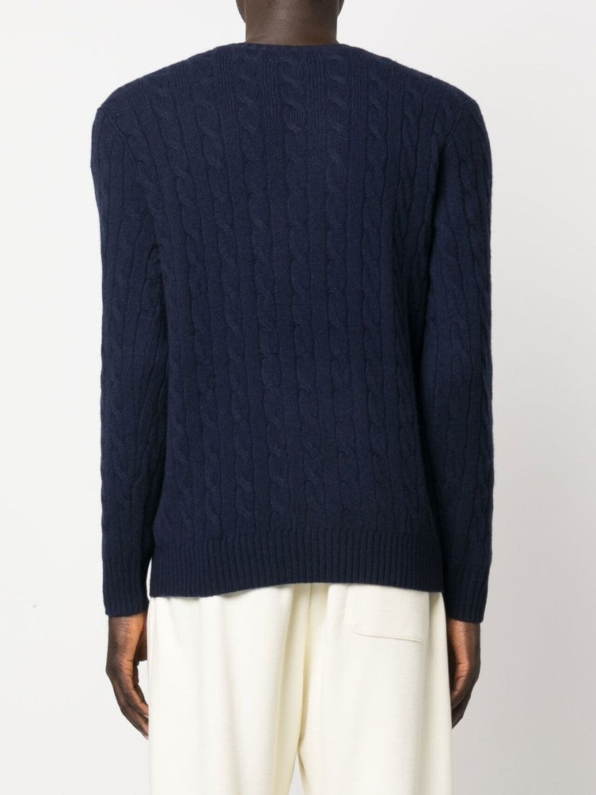Polo Ralph Lauren Cable Knit Blue Sweater