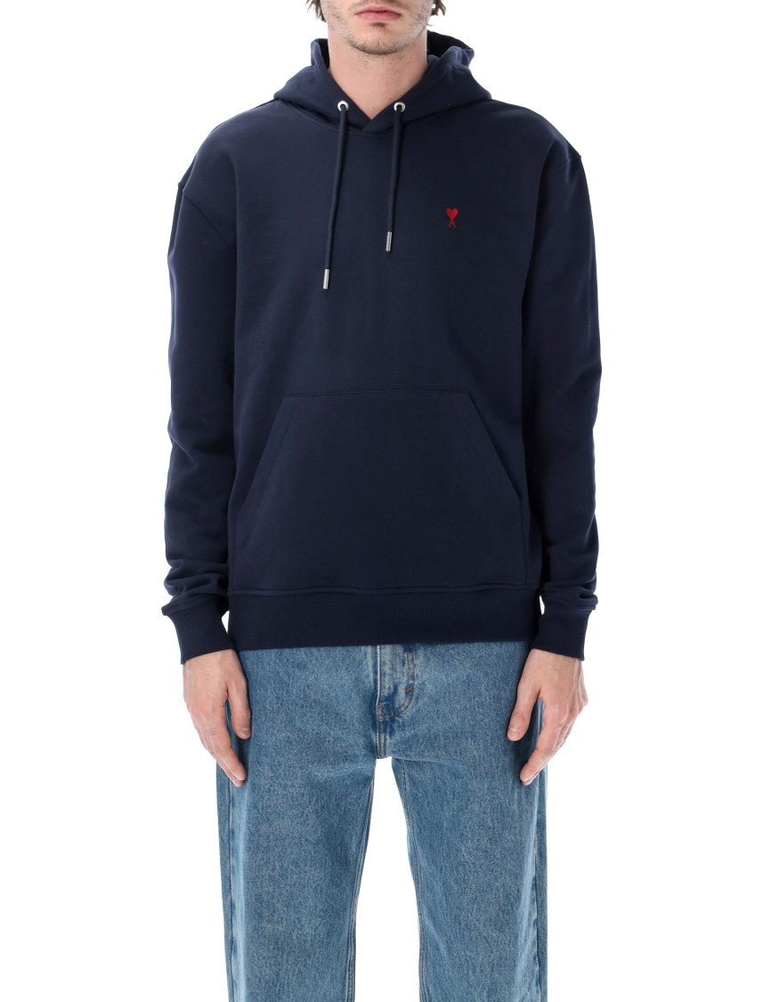 Ami Paris Ami De Coeur Cotton Hoodie