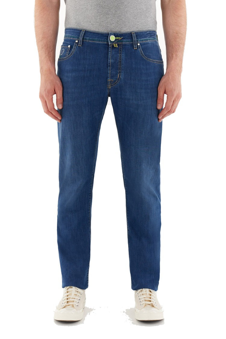 Jacob Cohen Refined Denim Pants With Modern Cut