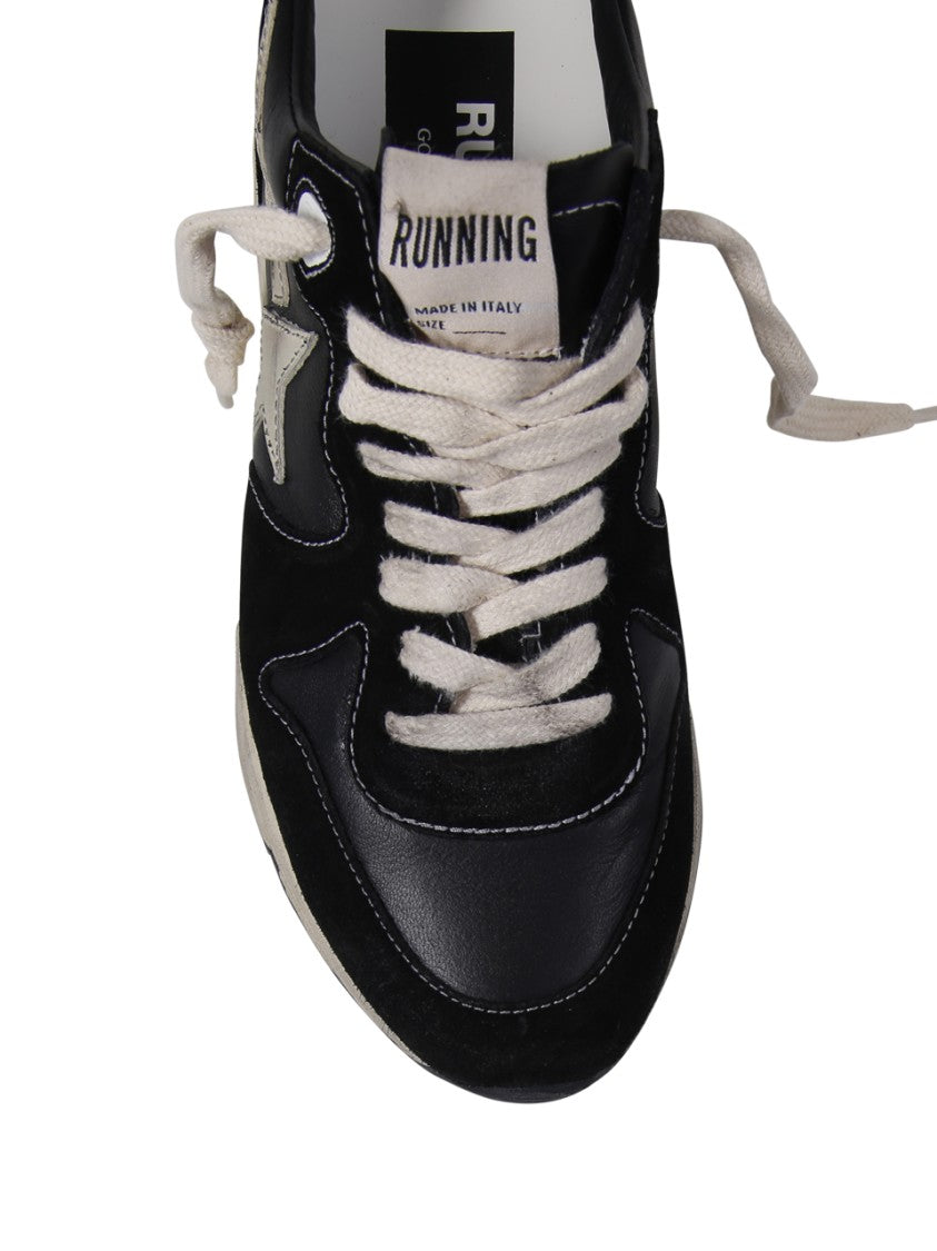 Golden Goose Star-Embellished Nappa Leather Sneakers