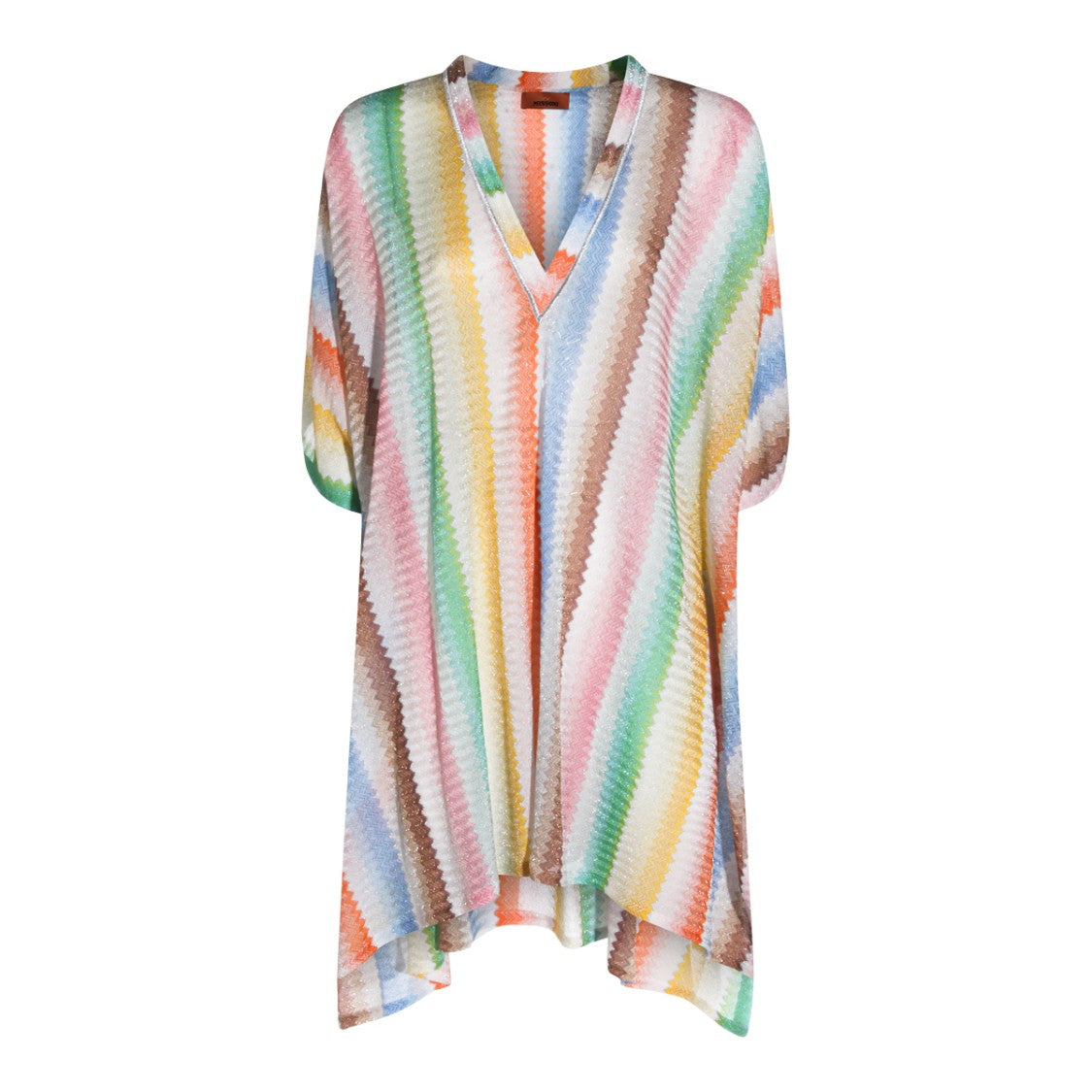 Missoni Zigzag Tunic With Asymmetrical Hemline