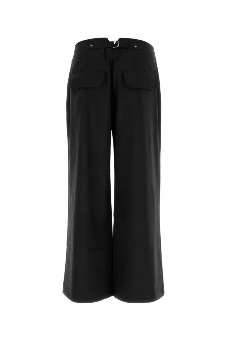 Entire Studios Black Stretch Cotton Pant
