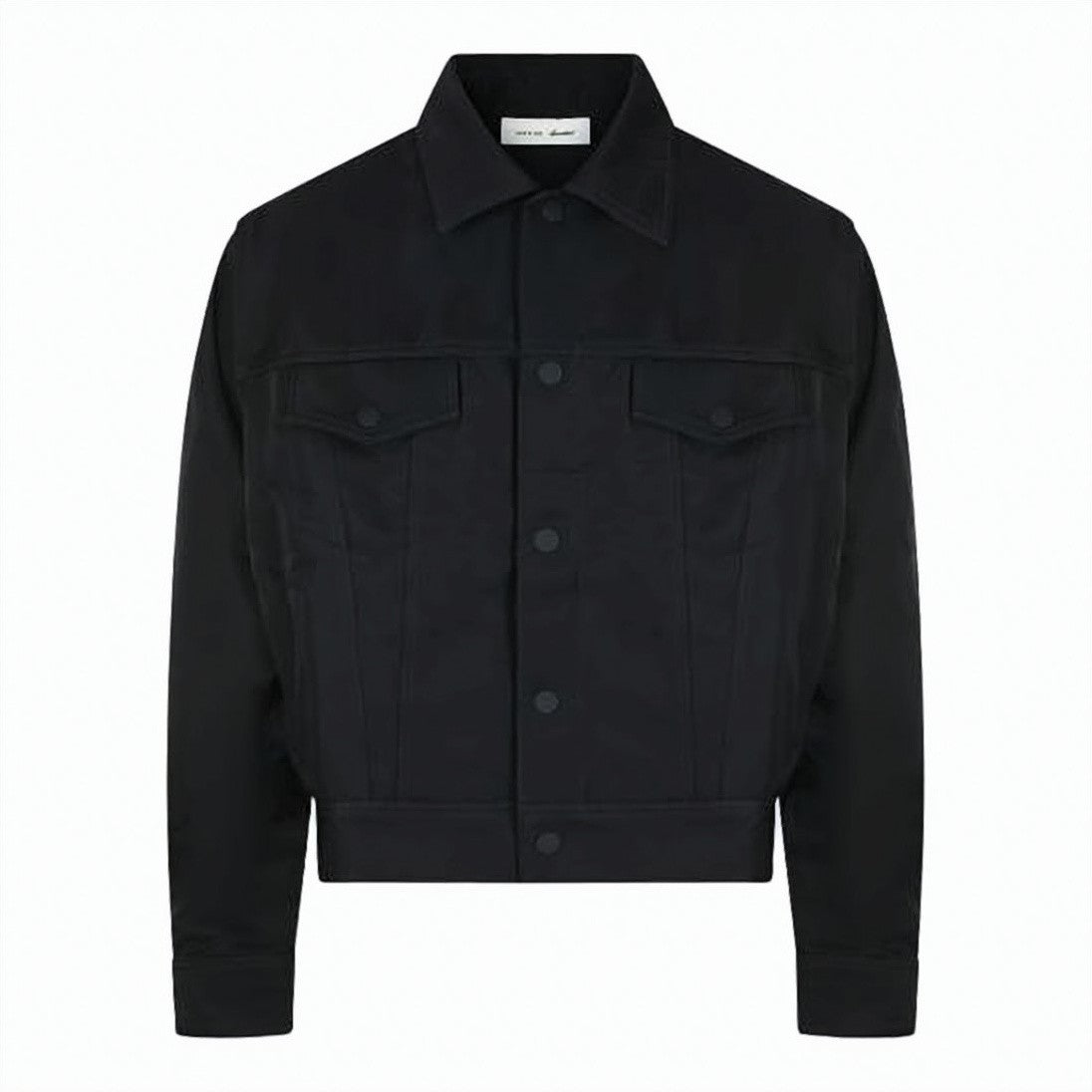 Fear Of God Structured Boxy Jacket With Classic Collar And Matte Finish