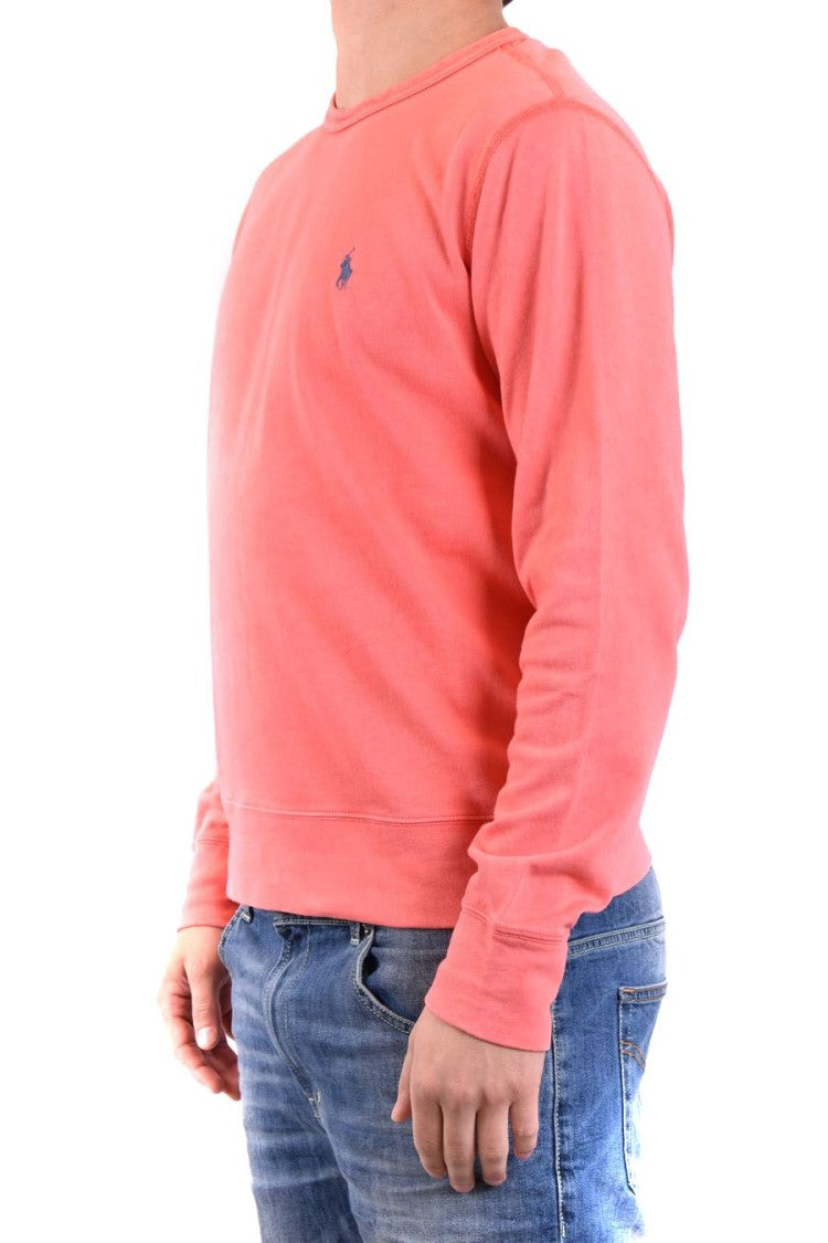 Polo Ralph Lauren Red Cotton Sweatshirt