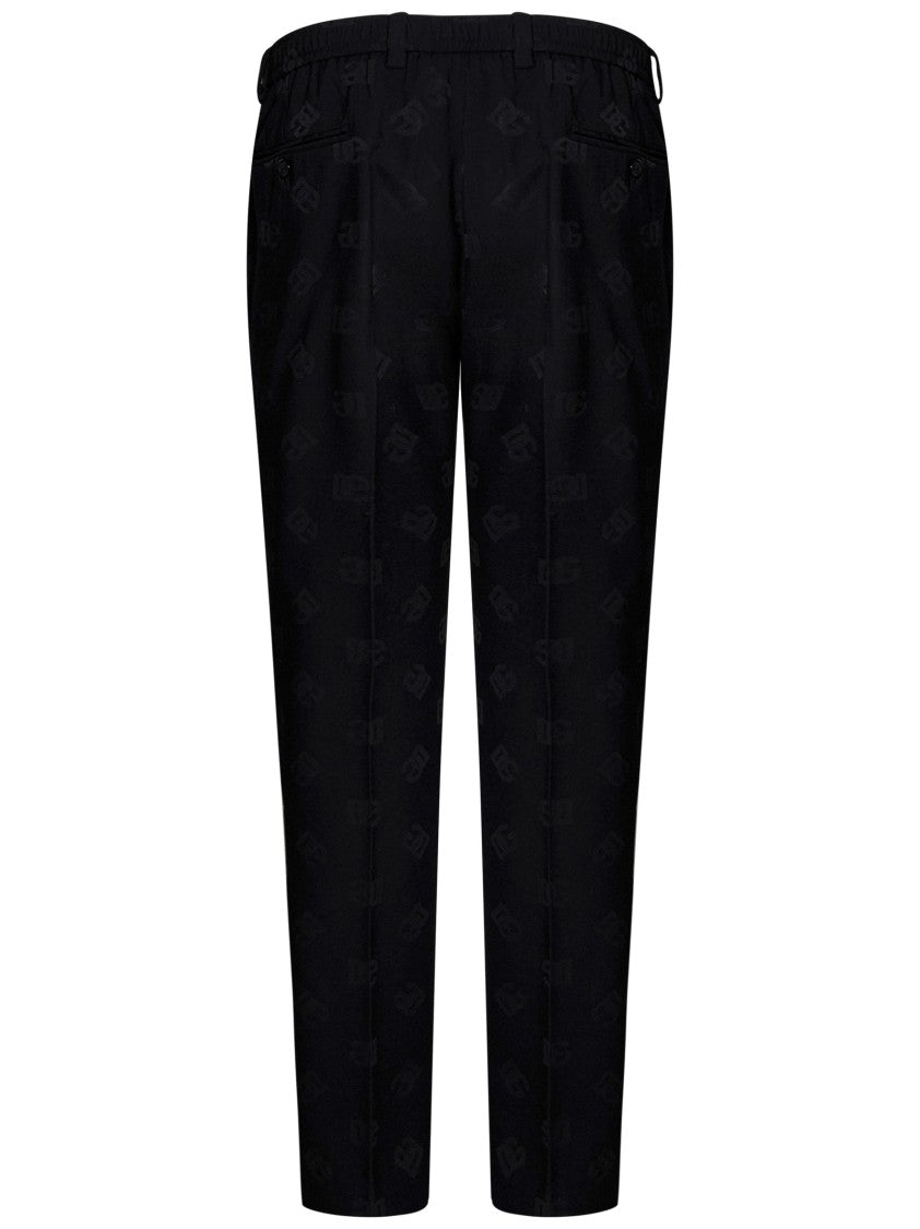 Dolce & Gabbana Tailored Black Trousers
