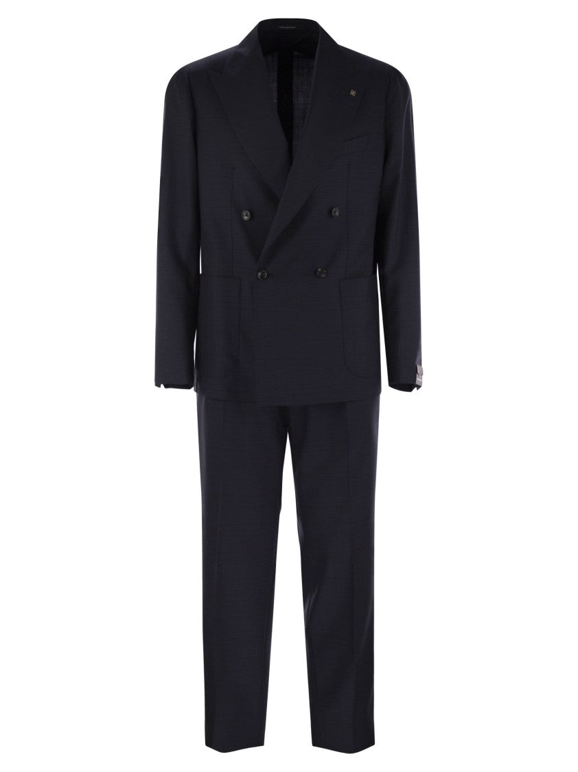 Tagliatore Virgin Wool Double-Breasted Suit