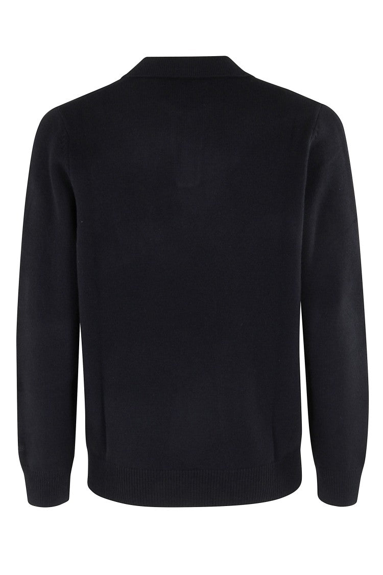 Mc2 Saint Barth Knit Long Sleeve Polo