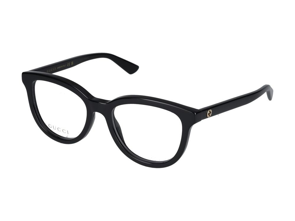 Gucci Eyeglasses Gg1687o 001 Black Black Transpare 52/18/140