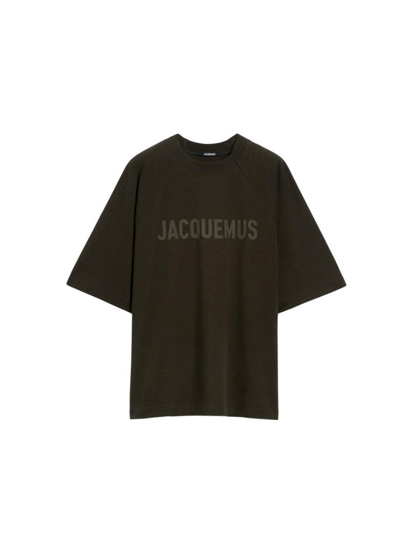 Jacquemus Typo Tee Multi-Brown