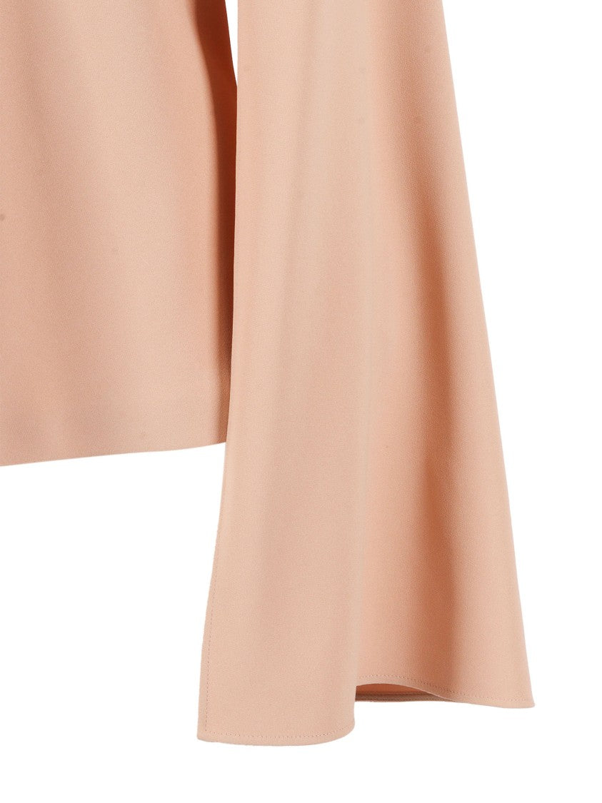 Alberta Ferretti Long-Sleeved Button-Down Shirt With Classic Collar