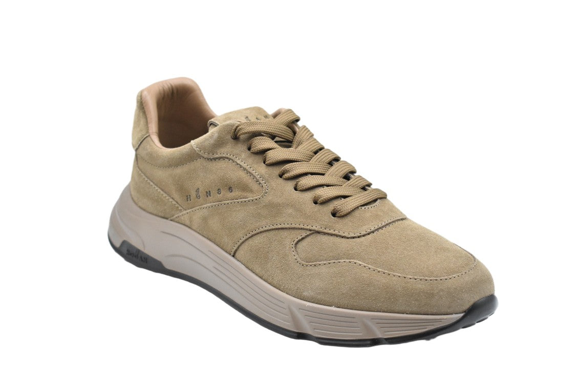 Hogan Blue Suede Memory Foam Dynamic Sneakers