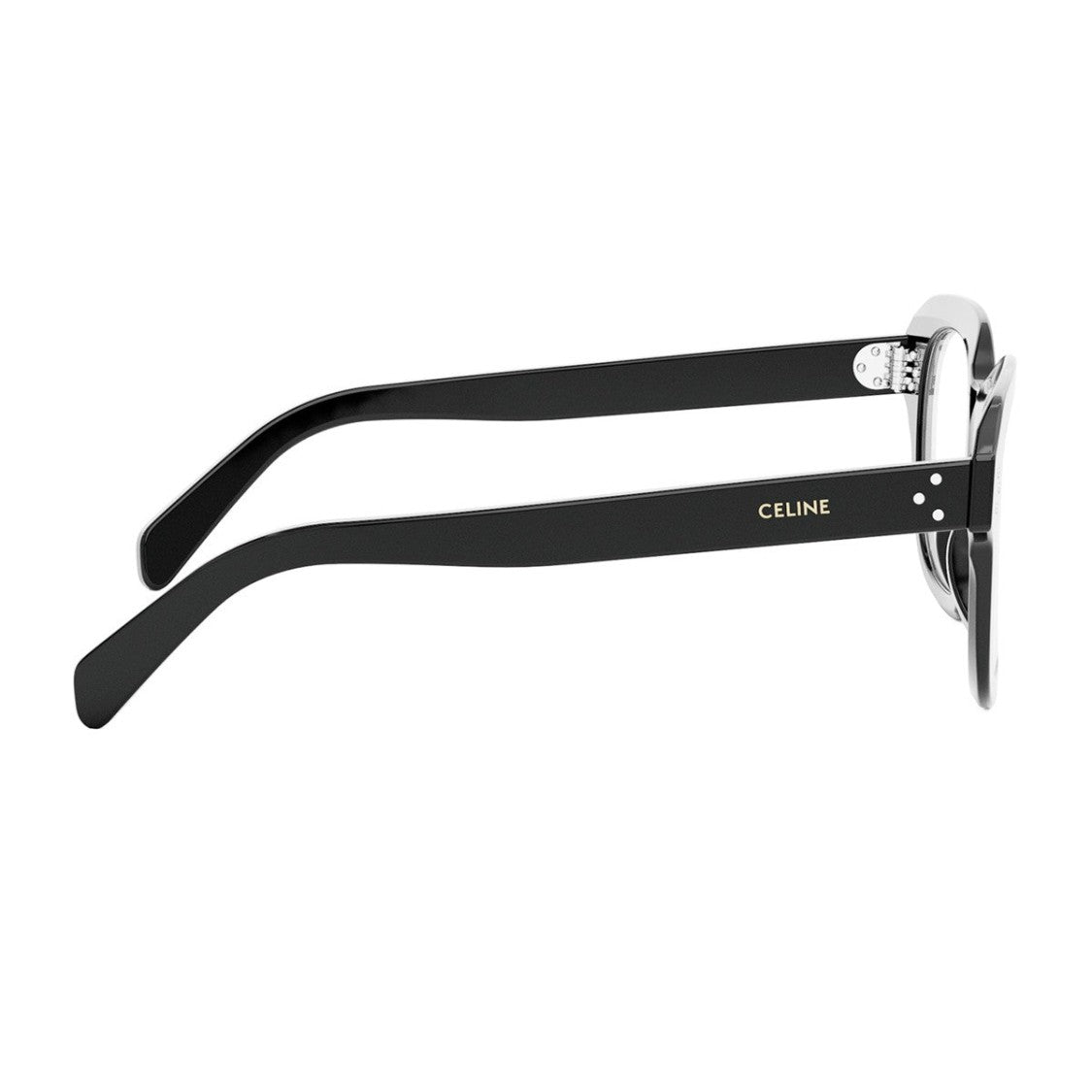 Celine Black 3 Dots Hd Acetate Sunglasses