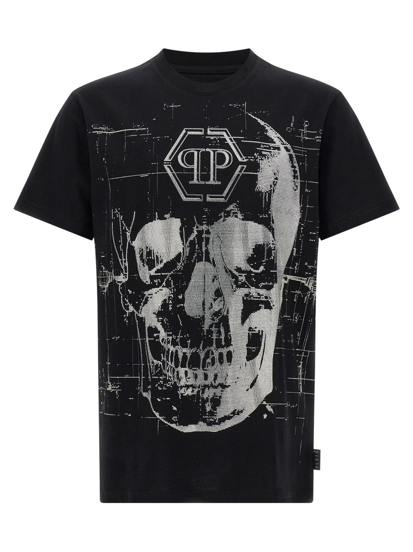 Philipp Plein Skull Strass' T-Shirt