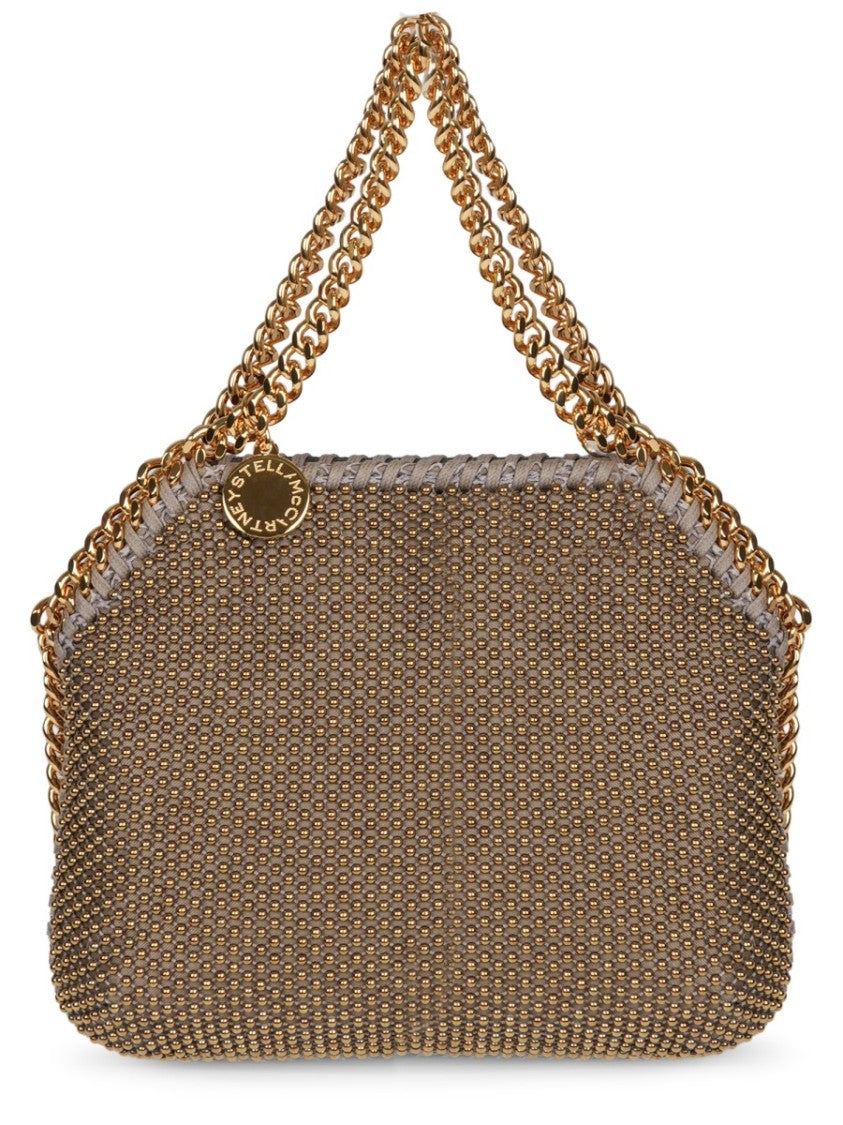 Stella Mccartney Falabella Nano Metallic Sheen Tote Bag