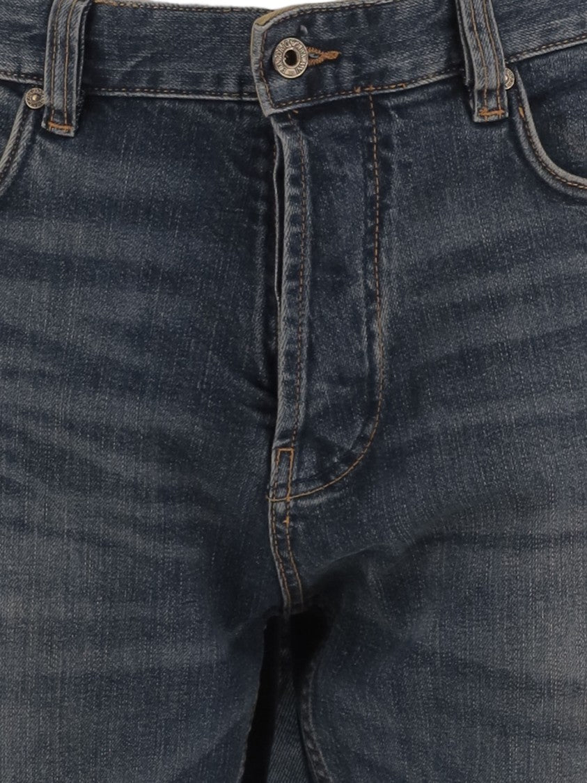 Emporio Armani Straight-Leg Denim Jeans With Classic Five-Pocket Design