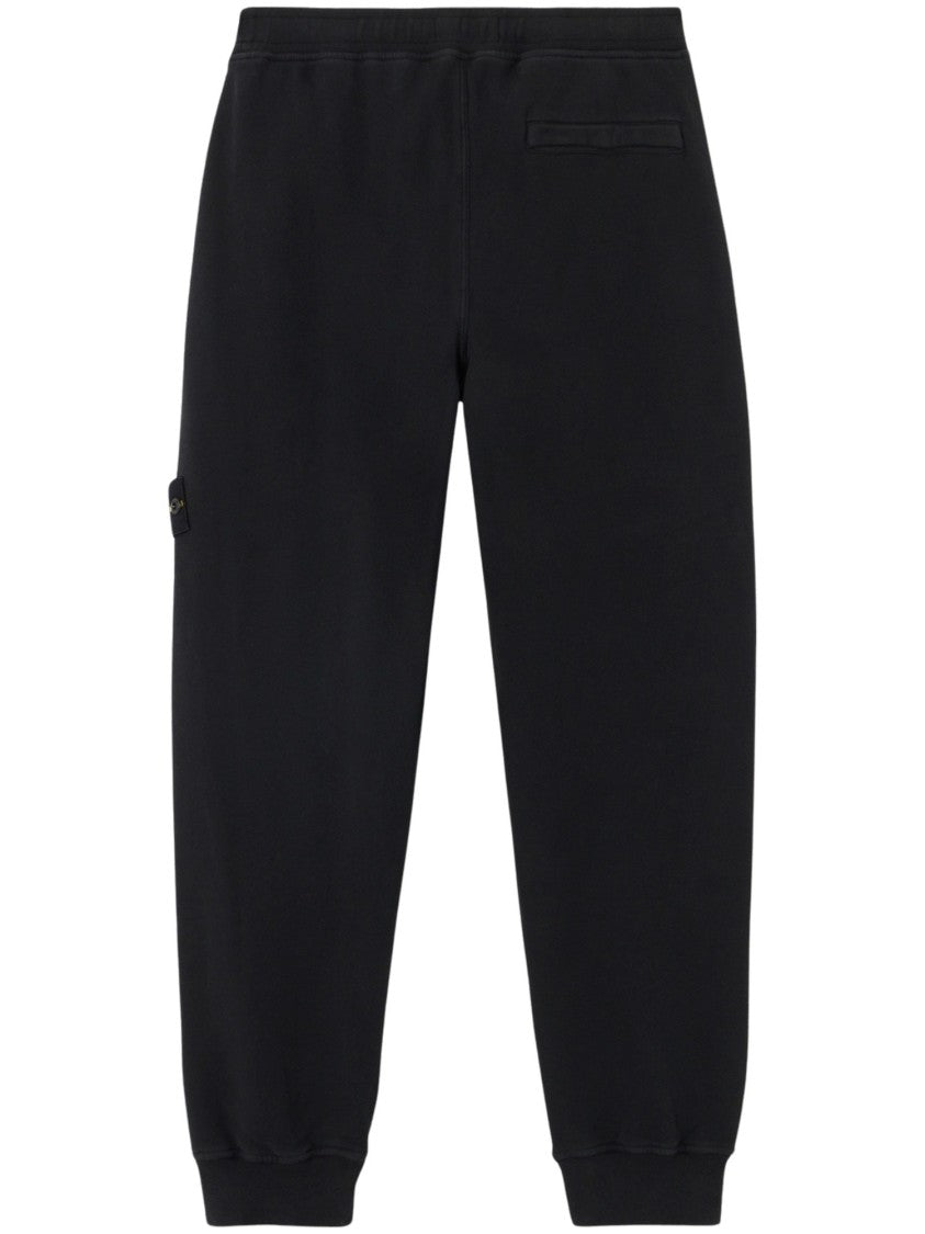 Stone Island Ribbed Cuff Elastic Waist Sweatpants