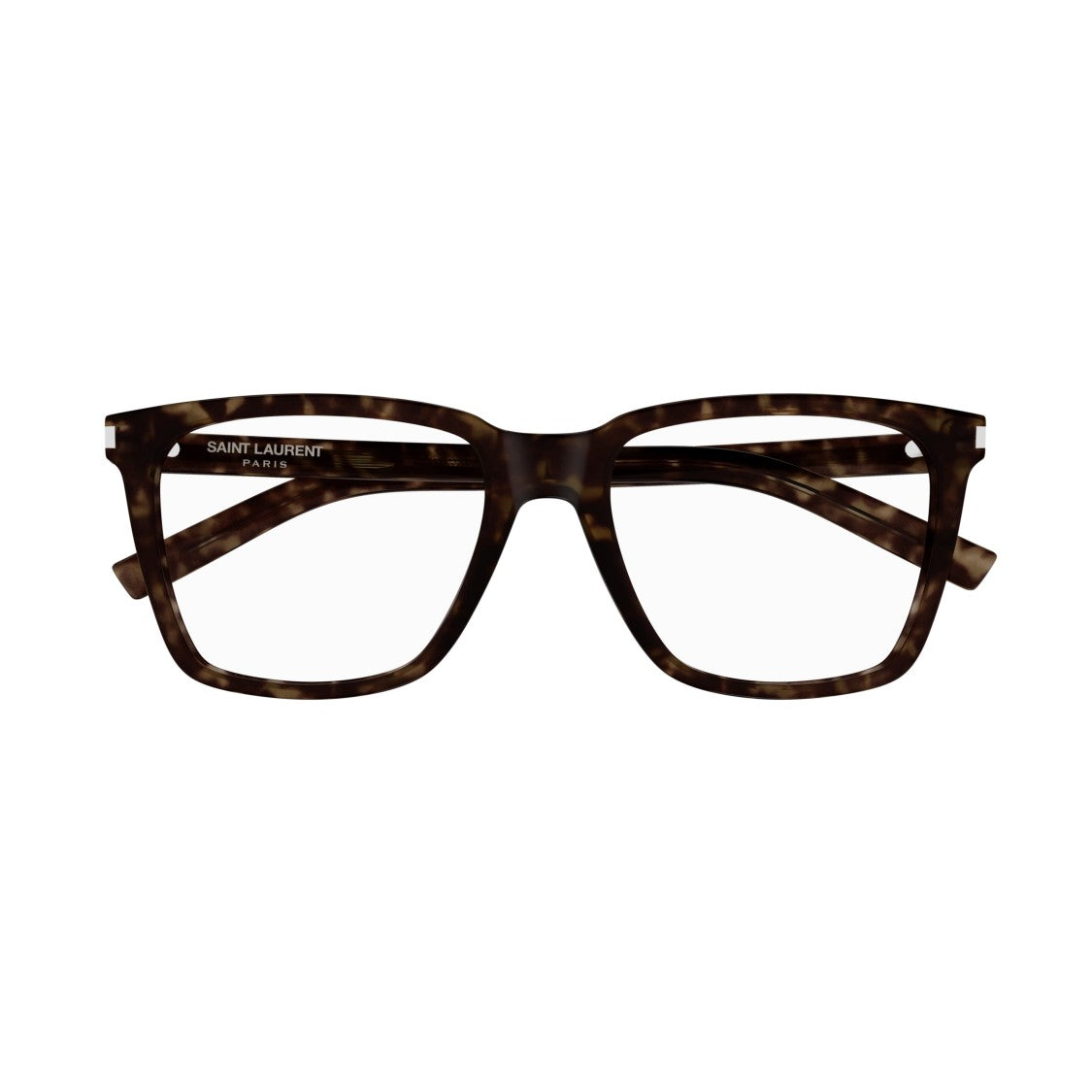 Saint Laurent Sl 717 Slim Tortoiseshell Slim Rectangular Saint Laurent Eyeglasses