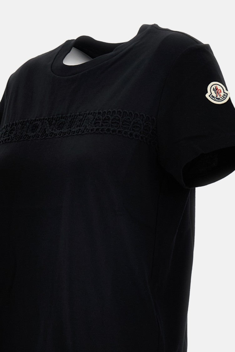 Moncler Textured Band Crew-Neck T-Shirt