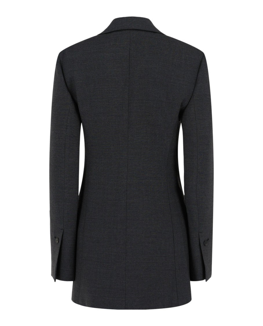 Ferragamo Single-Breasted Wool Blazer