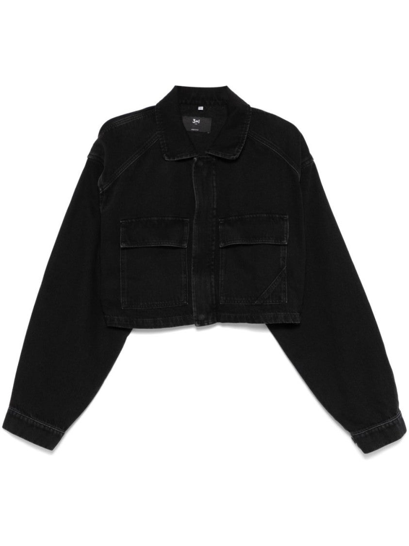 3X1 `Amelia` Crop Jacket