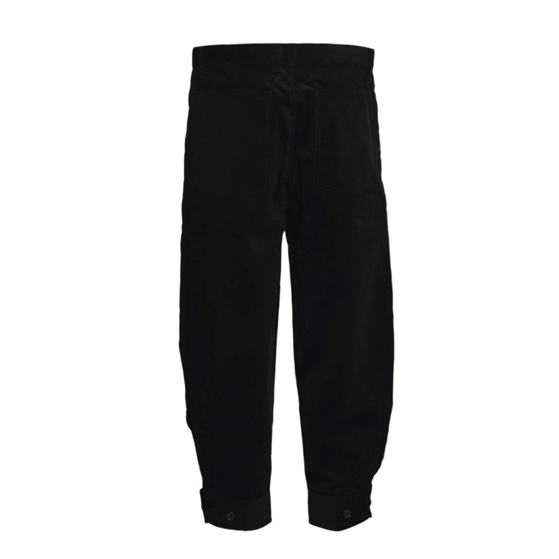 Comme Des Garçons Black Velvet Pants