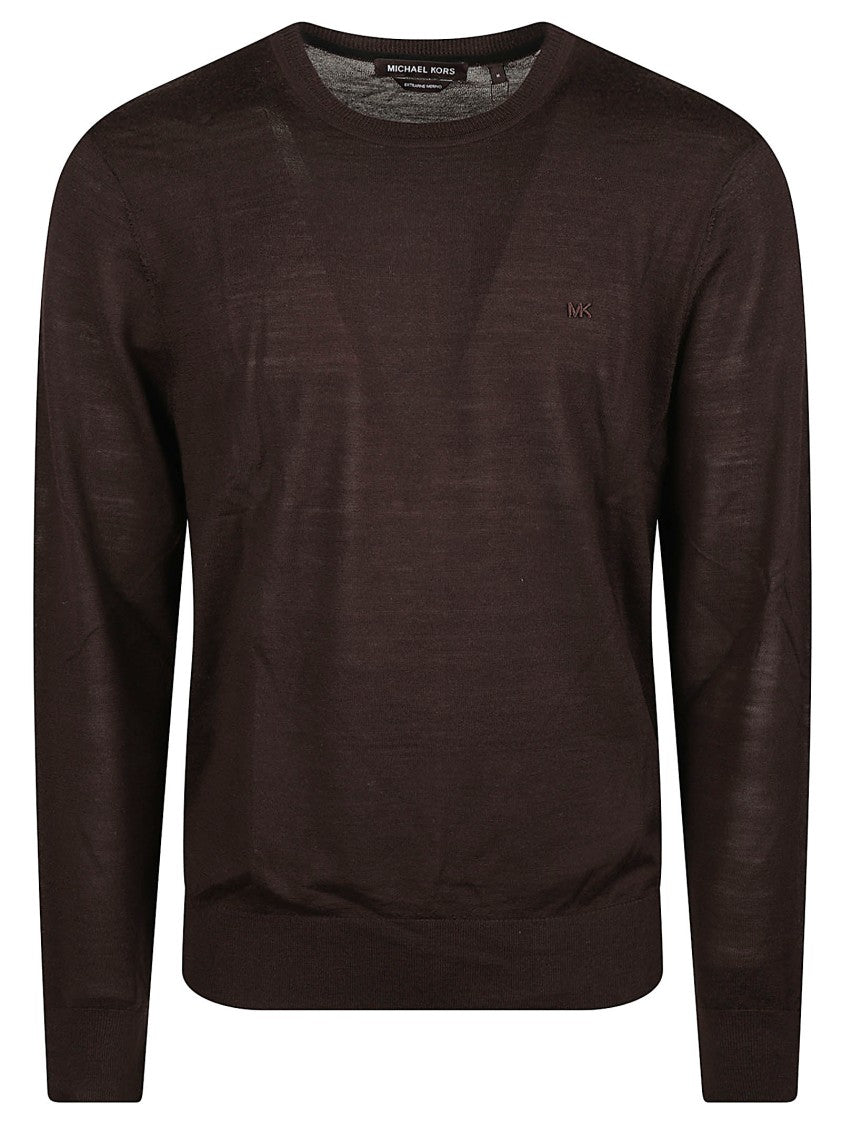 Michael Kors Extra Fine Merino Wool Crewneck Sweater
