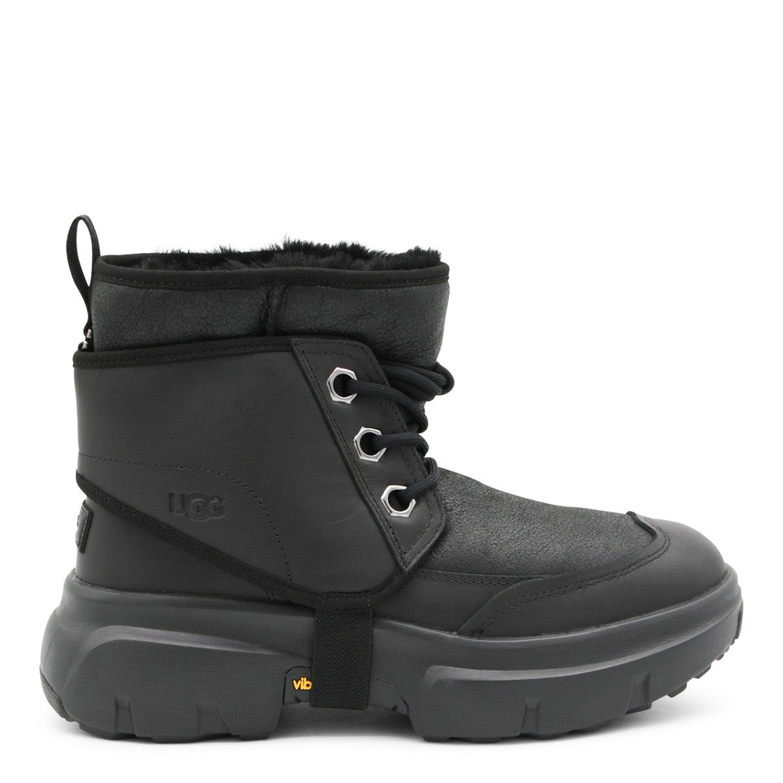 Ugg Round Toe Lace-Up Boots
