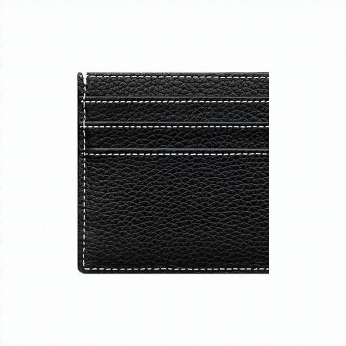 Dior Textured Calf Leather Cardholder