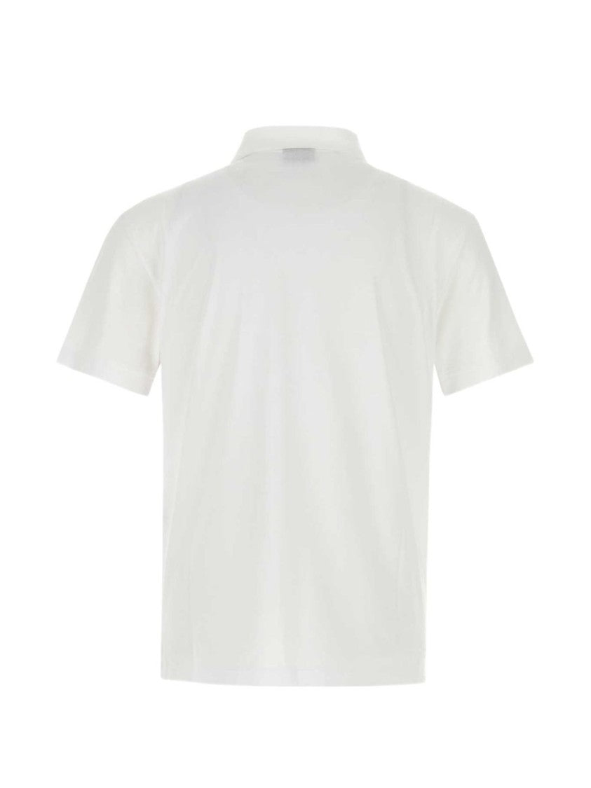 Gucci Striped Chest Short-Sleeve Polo Shirt
