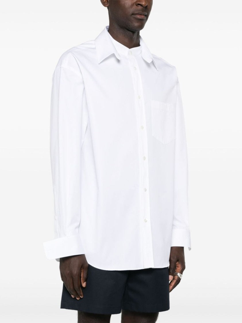 Gucci Logo-Embossed Cotton Shirt