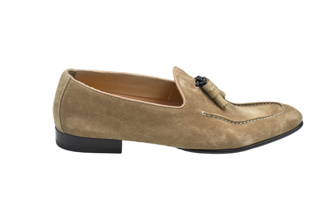Doucal's Brown Sasamo Leather Blake Construction Loafers