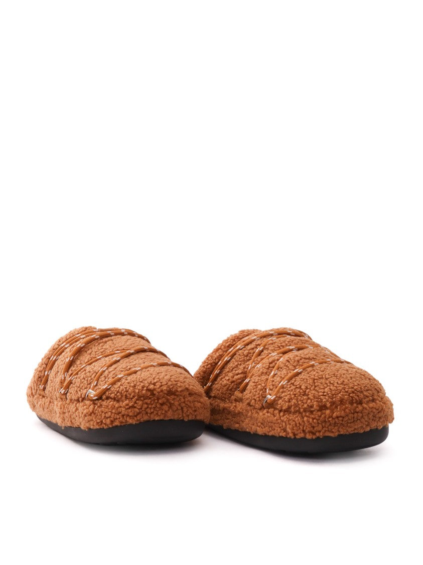 Moon Boot Mb Teddy Fleece Lacing Slippers