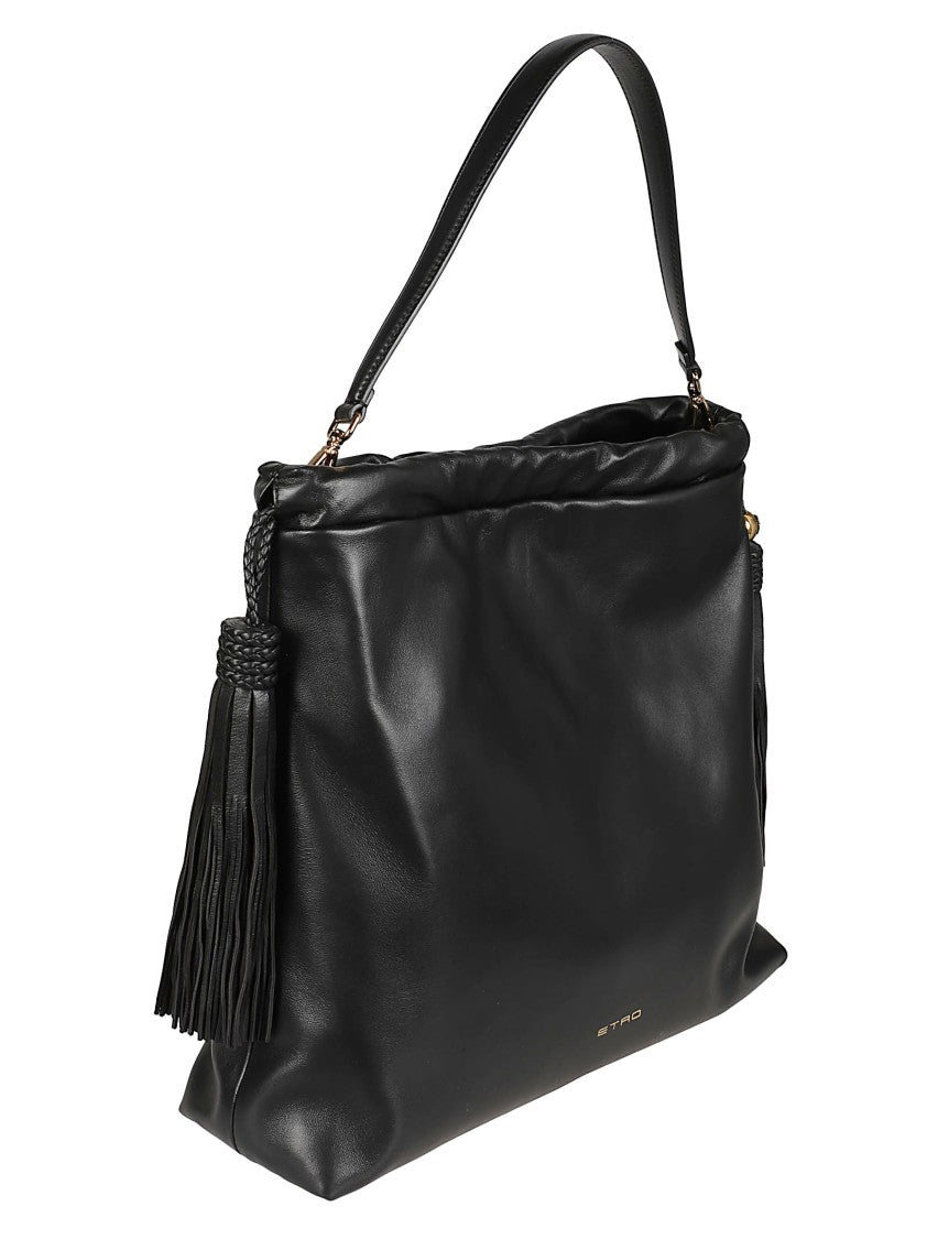 Etro Large Kalispera Shopping Bag With Soft Lamb Leather