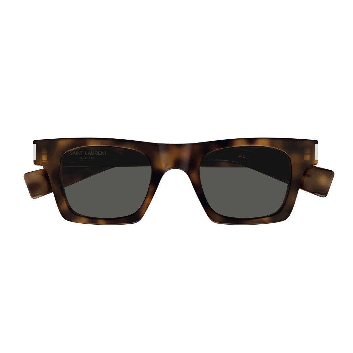 Saint Laurent Sl 719 Rectangular Tortoiseshell Sunglasses